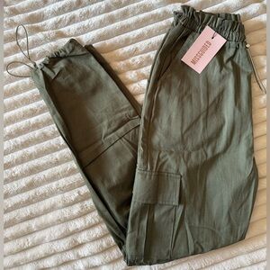 NWT army green cargo pants